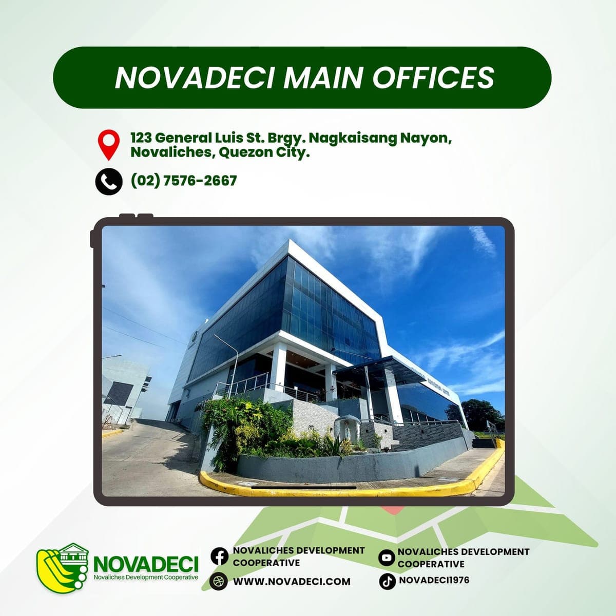 Main Office — address, contact details, and location